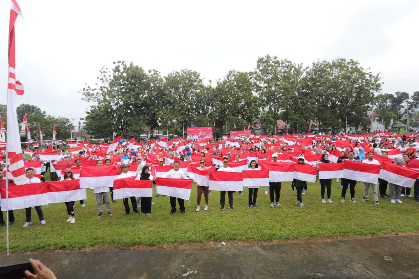 Meriahnya Perayaan HUT ke-78 RI di Kota Kotamobagu Aksi Hebat