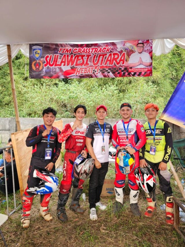 Tim Grasstrack Sulut di Ajang Kualifikasi PON 2024